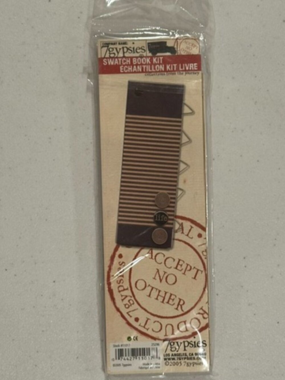 NEW 7Gypsies Swatch Book Kit #11017